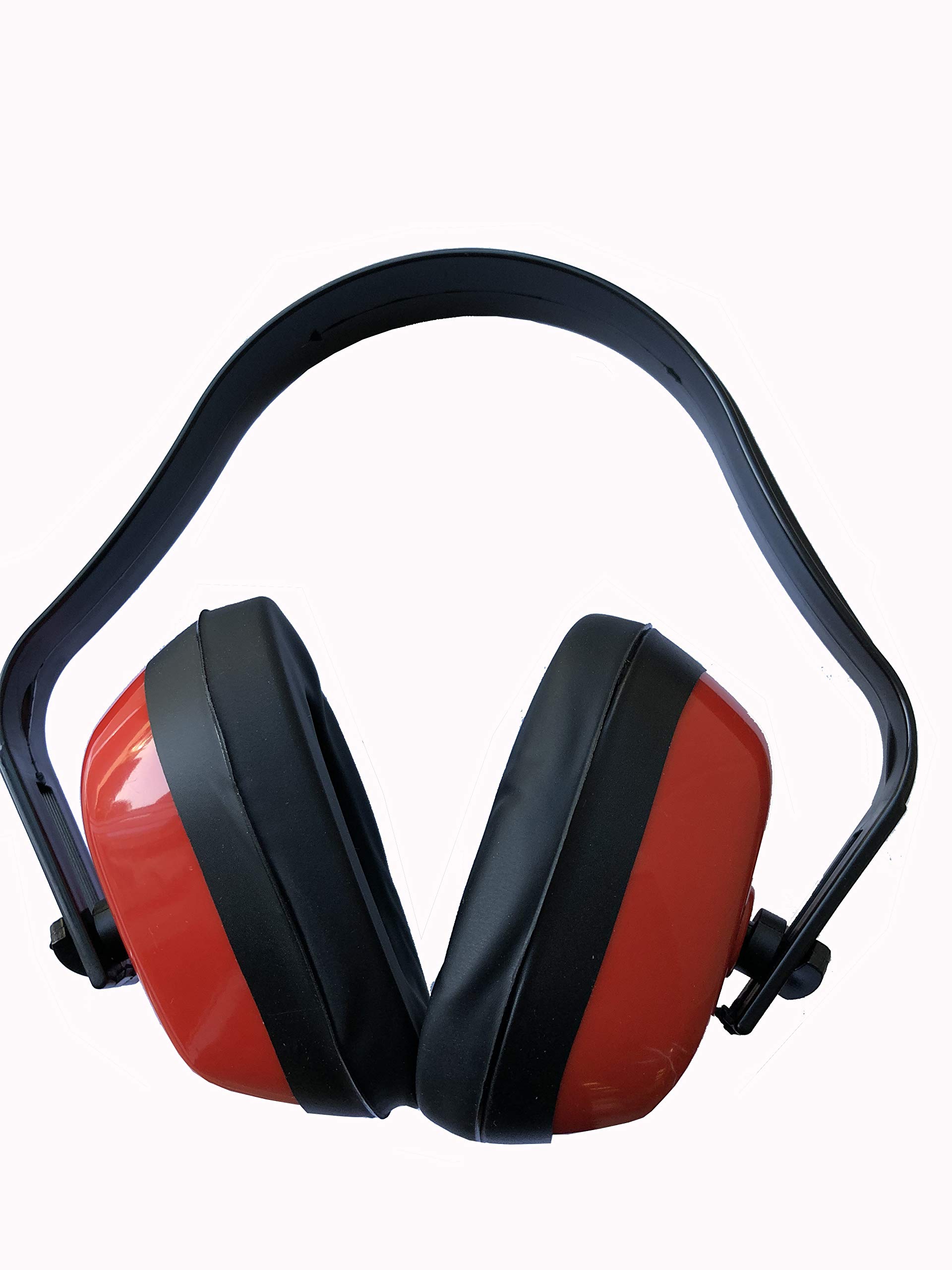 Ear Defenders with Arms, Ear Protectors, Noise Protection, Headphones, red, One Size