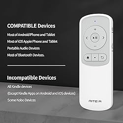 Bluetooth Remote Control Page Turner Clicker for