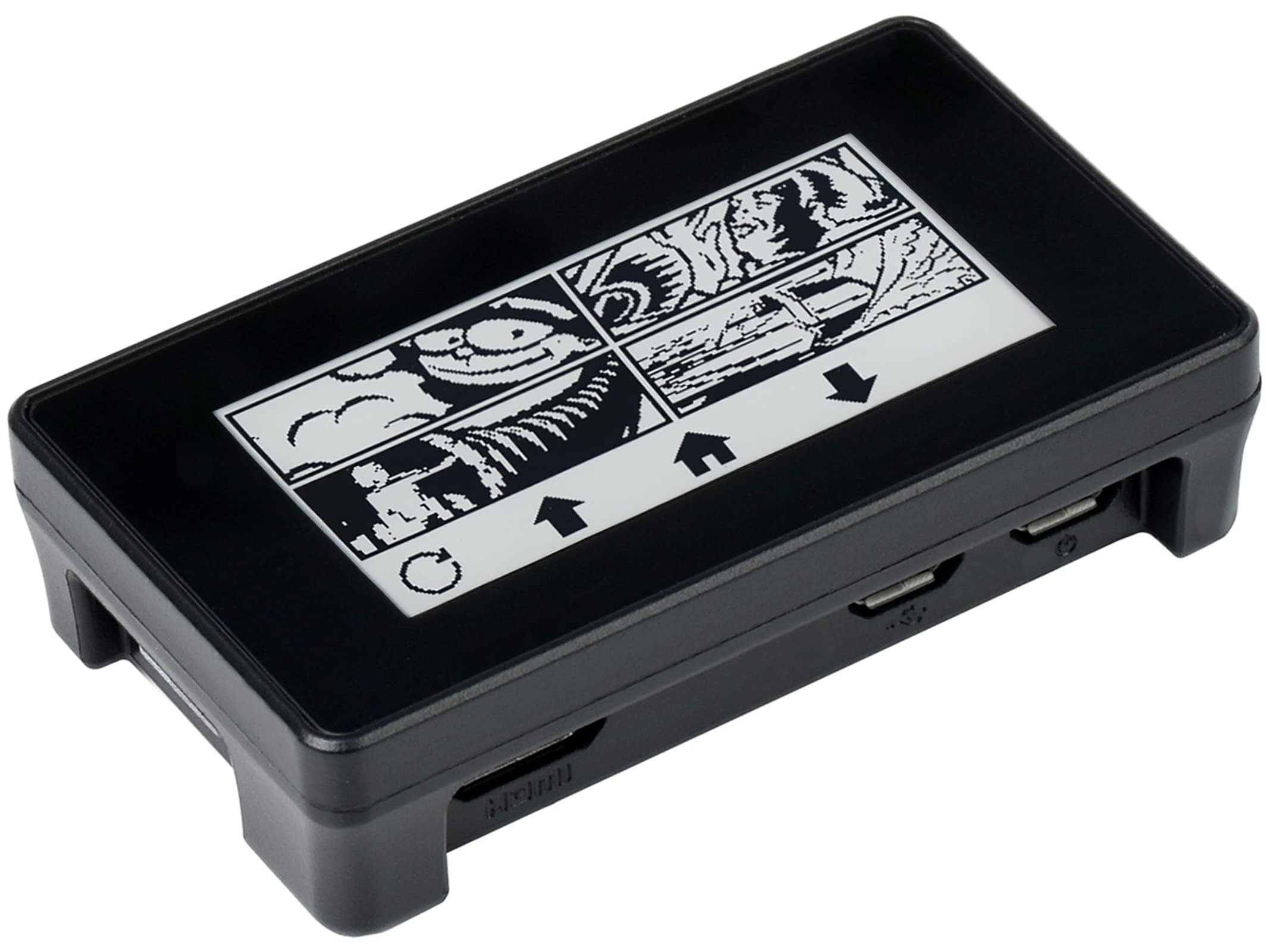 Touch Sensor Epaper Raspberry Pi Mua waveshare 2.13inch Touch e-Paper Display with ABS Case for ...