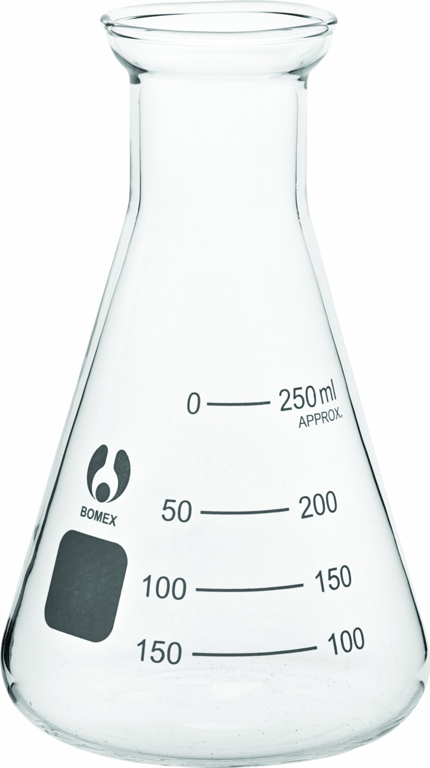 Utopia R90100 Alchemist Conical Flask, 250 mL (Pack of 6)