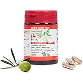 Organic Olive Leaf Extract Capsules Olivie Force/Rich | Antioxidant Polyphenol Supplement for Adults | Health Support Supplement | 50 Vegetal Capsules