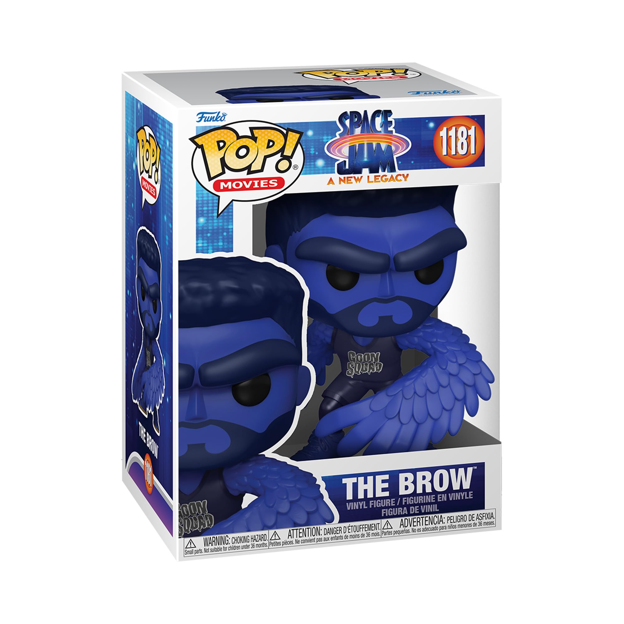 Funko POP! Movies: SJ2 - the Brow - Space Jam 2 - Collectable Vinyl Figure - Gift Idea - Official Merchandise - Toys for Kids & Adults - Movies Fans - Model Figure for Collectors and Display