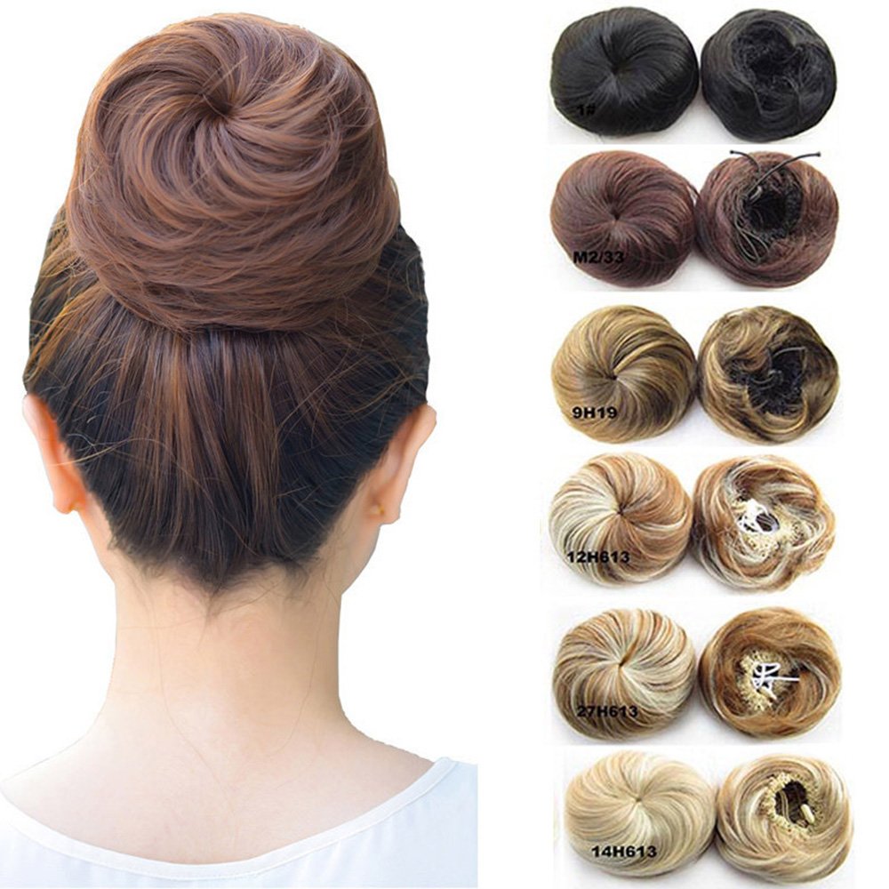 Amazon Com Scrunchy Scrunchie Hair Bun Updo Hair Ribbon Ponytail