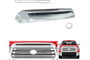 YDDCHF Tundra Hood Bulge -Front Upper Hood Bulge Molding Silver Compatible with 2014-2021 To-yota Tundra