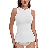 EUYZOU Women Shapewear Tummy Control Tank Tops Seamless Compression Tops Body Shaper Camisole