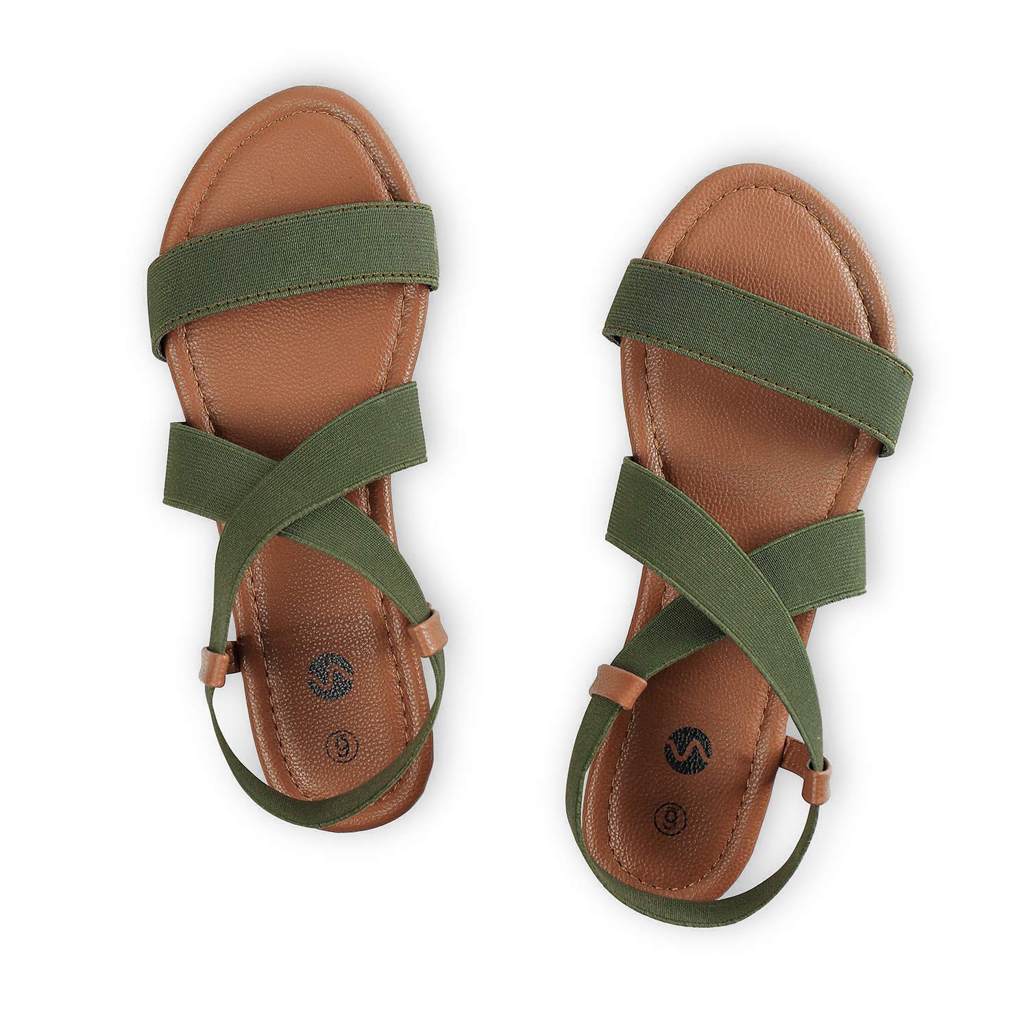Rekayla Flat Elastic Sandals for Women