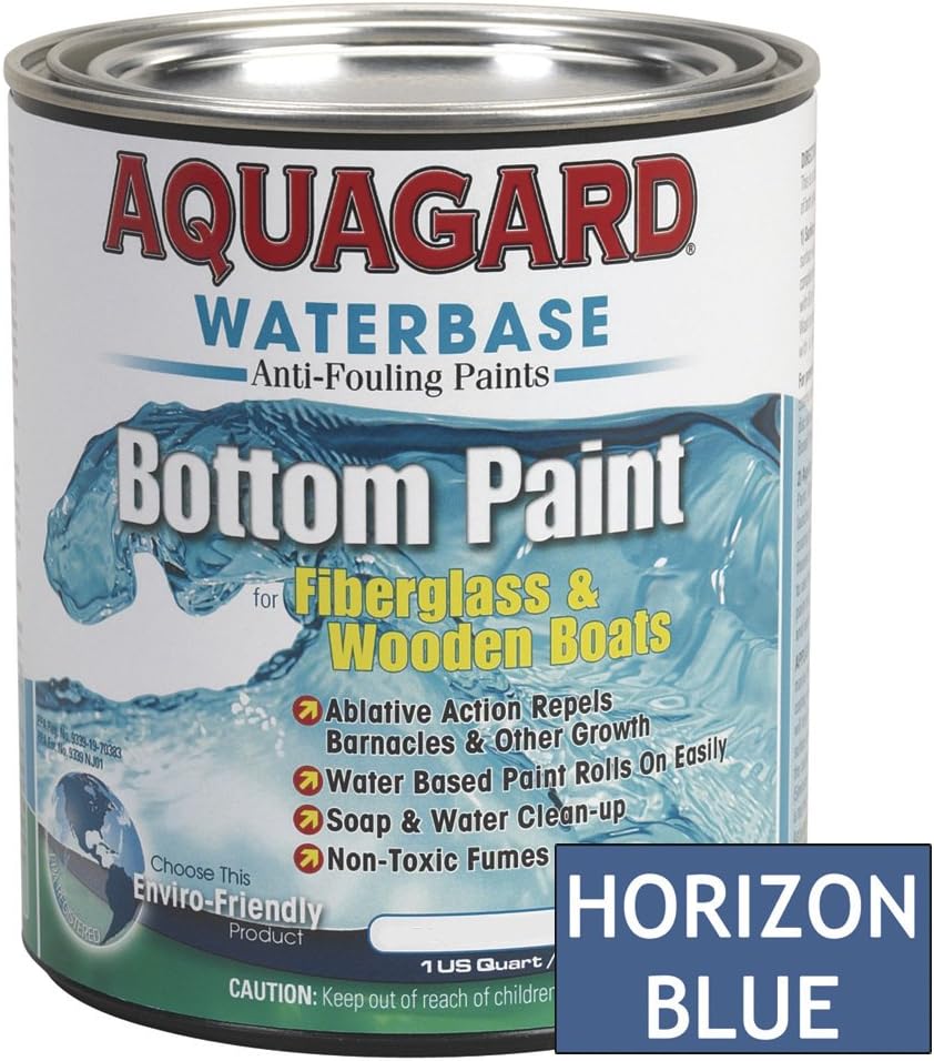 Aquagard Waterbased Anti-Fouling Bottom Paint - 1Qt - Horizon Blue (38703)
