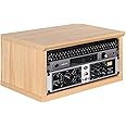 Gator Frameworks Elite Furniture Series 4U Wood Desktop Studio Rack in Natural Maple Finish (GFW-ELITERK-4U-MPL)