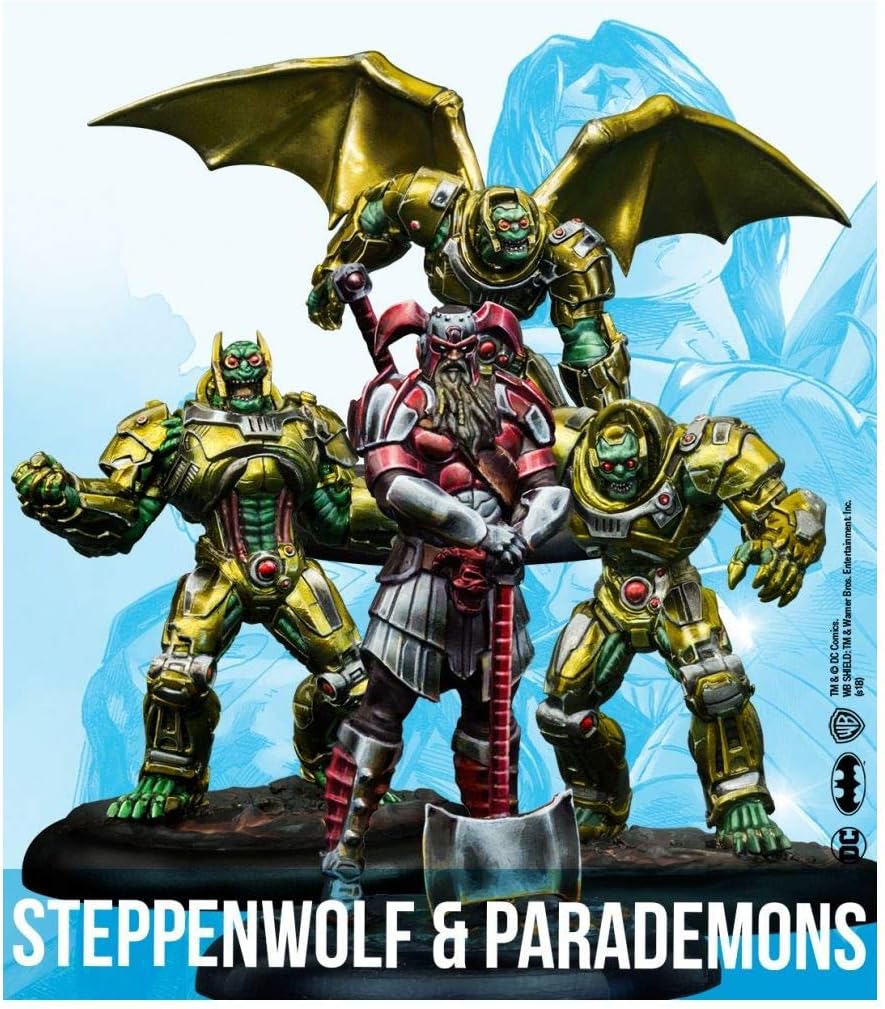 Amazon Com Knight Models Dc Universe Steppenwolf Parademons Resin Toys Games