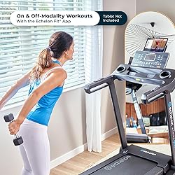 Echelon Stride Treadmill, Smart Foldable, Cushioned