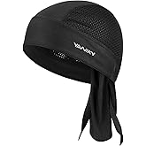 YANIKY Bandanas Skull Caps for Men, Women Skull Cap Helmet Liner Dew Rags | Bandana Cycling Hat Durags Motorcycle Bandana Sweat Wicking Do Rag