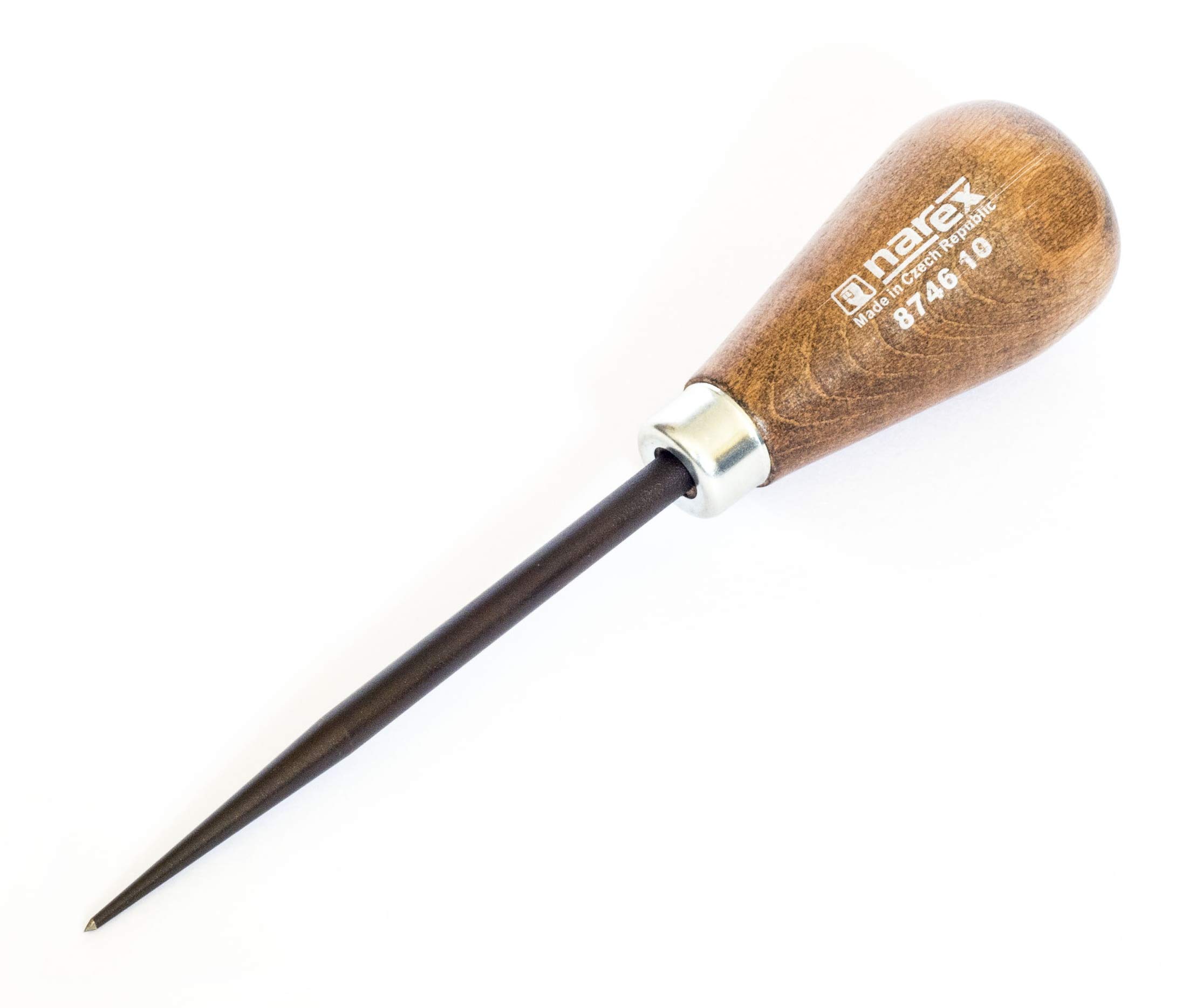 Narex Round Blade Woodworking Scratch Awl conical 6 x 164 mm
