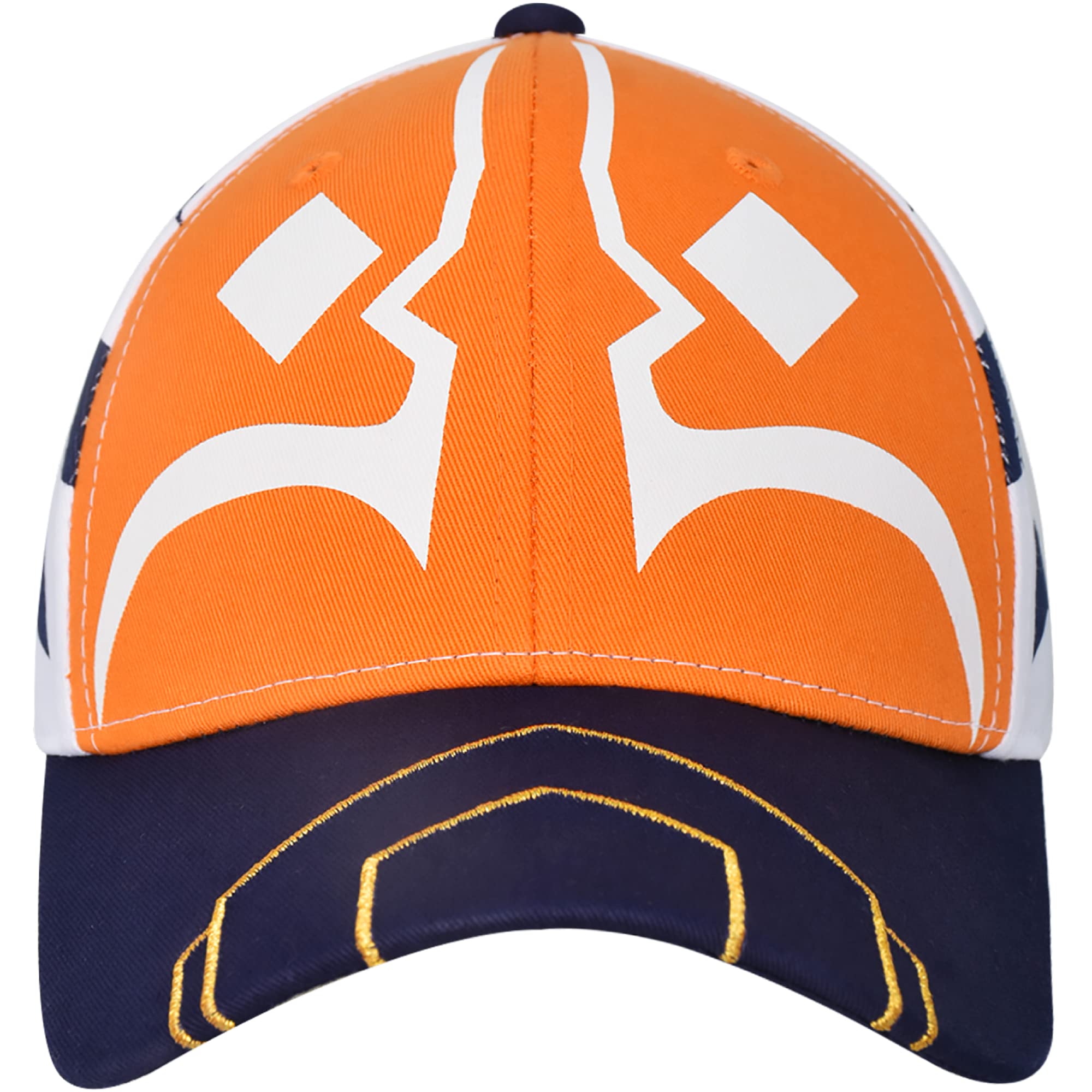 Concept One Star Wars The Clone Wars Ahsoka Cosplay Snapback Baseball Hat, Multi, One Size, Multi, One Size