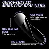 gelike ec Gel Nail Tips Kit 240PCS Clear Full Cover Almond Shape 12 Sizes view 5