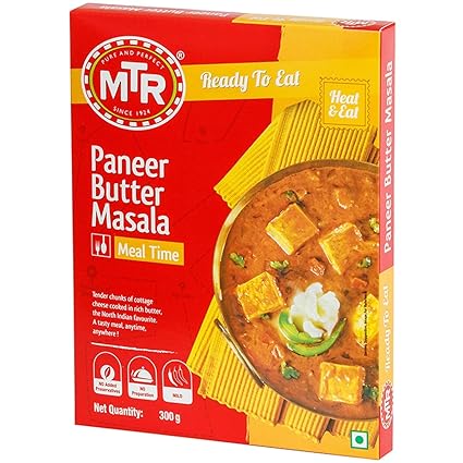 MTR Ready to Eat Paneer Butter Masala, 300g