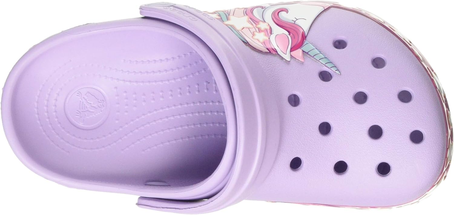  | Crocs Unisex-Child Kids' Fun Lab Unicorn Clog | Comfortable Slip on Shoe for Toddlers | Clogs & Mules
