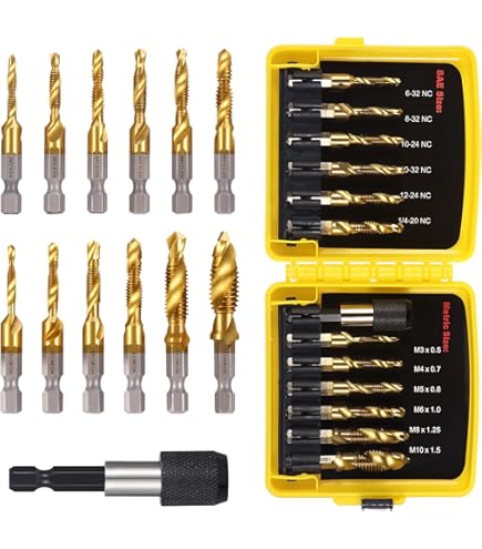 IVY Classic 06007 1/4-Inch-20NC Combo Drill/Tap Bit, M2 High Speed