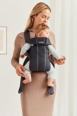 BabyBjörn Baby Carrier Mini 3D Mesh Anthracite view 2