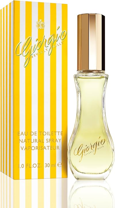 Giorgio Beverly Hills Eau de Toilette Spray 30ml Giorgio Yellow Brand New