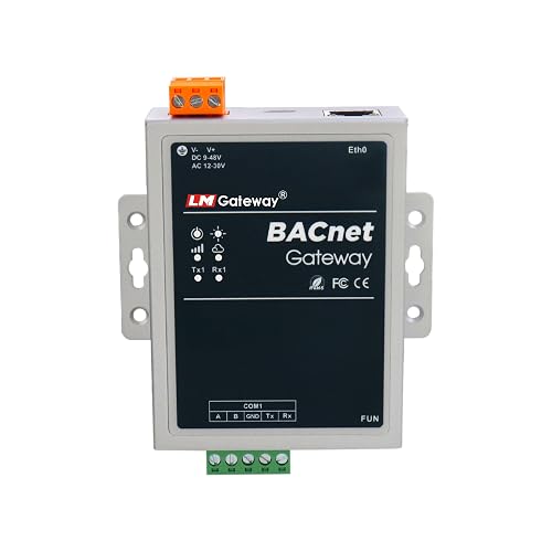 Bacent Router LM BACnet Gateway for BMS Control, Modbus RTU to BACnet IP Converter ...