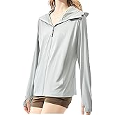 VVCsunshine UPF 50+ Sun Protection Zip Up Hoodie Women Lightweight Long Sleeve Jackets for Women with Pocket Ourdoor