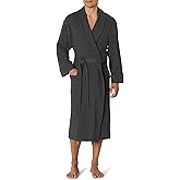 Amazon Essentials Men's Lightweight Waffle Bathrobe (Available in Big & Tall)
