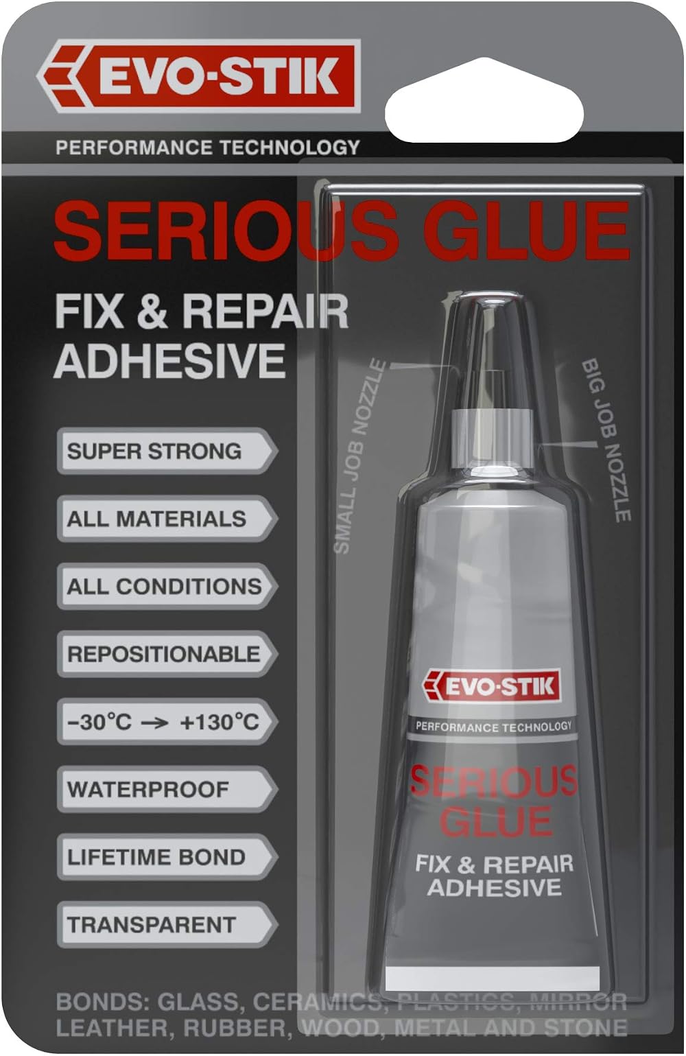 EVO-STIK Serious Glue 33g High Strength Waterproof Solvent Free