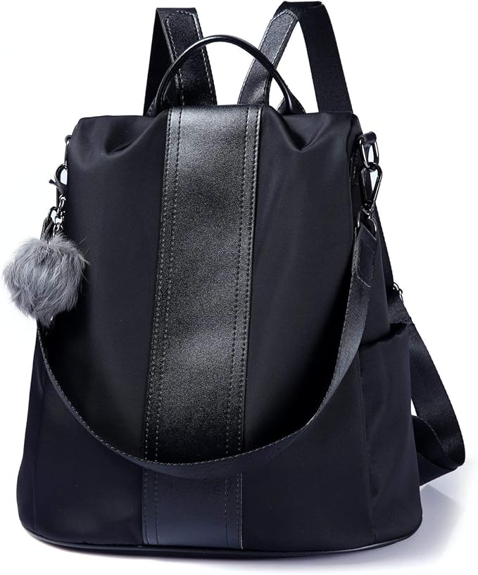 BLACK MAMUT Mochila Antirrobo para Mujer, Bolso Casual, Bolso de Hombro