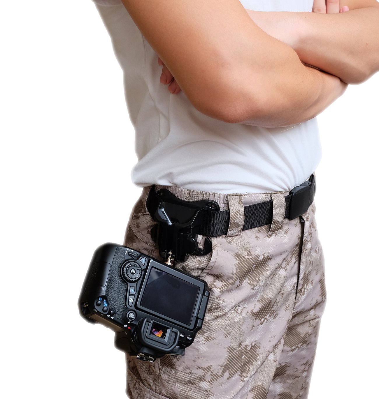Cintura Portafotocamera Regolabile - Supporto Vita Per Action Cam E Selfie - Foto 2