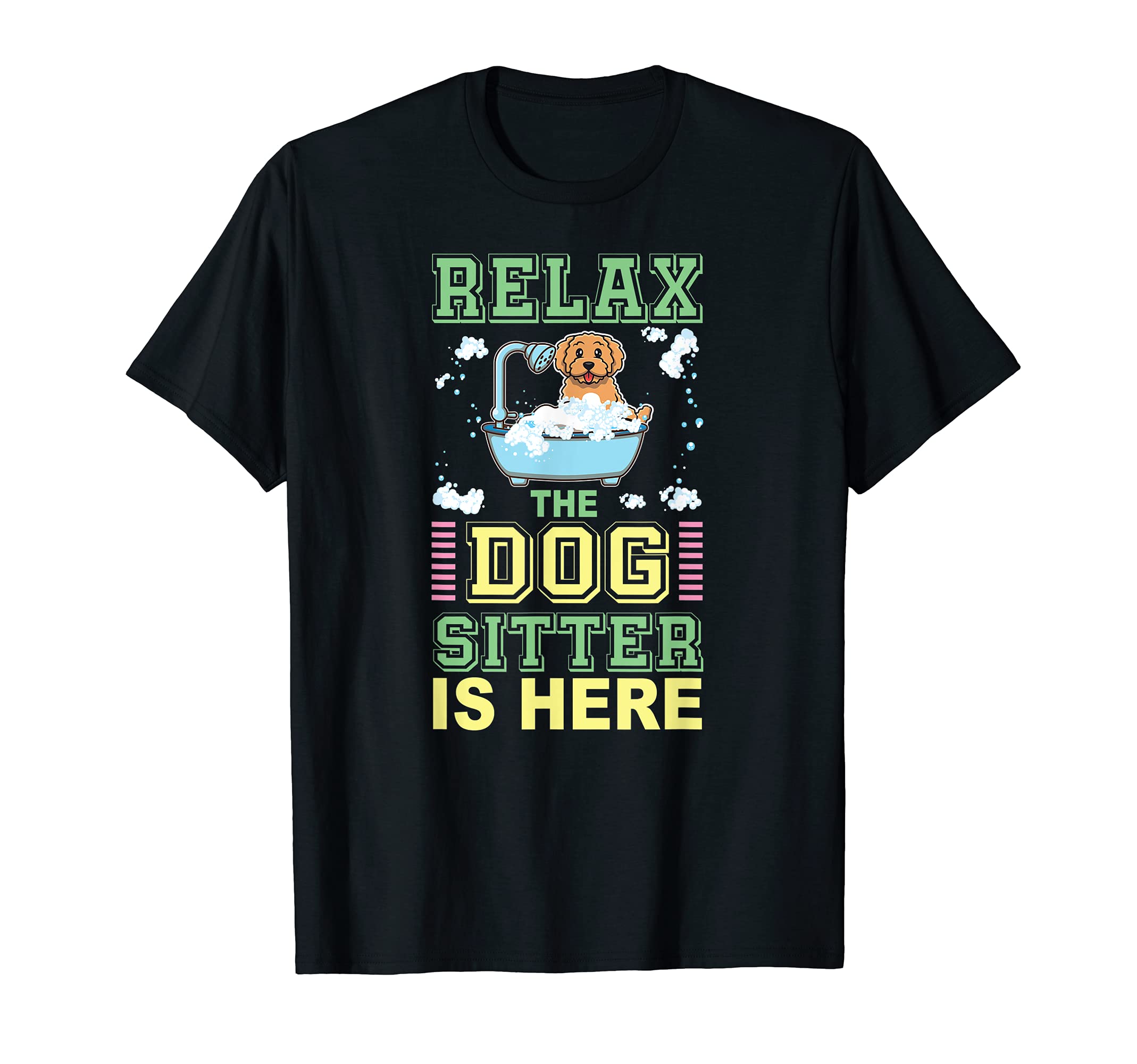 Funny Furologist Do Groomer Grooming - Relax Dog Sitter Here T-Shirt