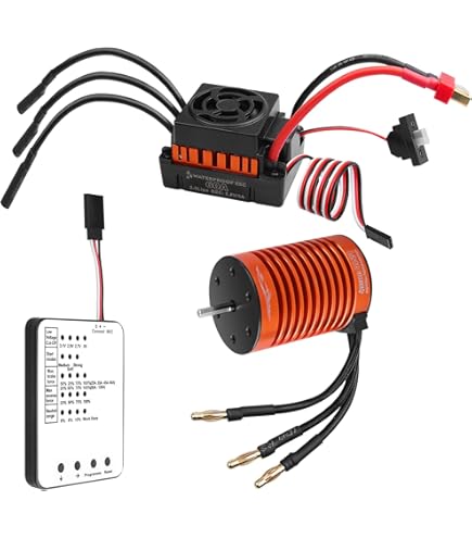 Amazon.com: Hobby Wing 38010205 Ezrun Max10 ESC, with 3652SL G2