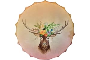 Shaman Drums for Adults | Handmade Shamanic Elk Drum - Hand Drums Musical Instrument for Kids Beginners Adults, Drum Percussi