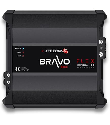 Amplificador Digital Vulcan 5000W Stetsom 1Canal 2Ohms | Amazon.com.br