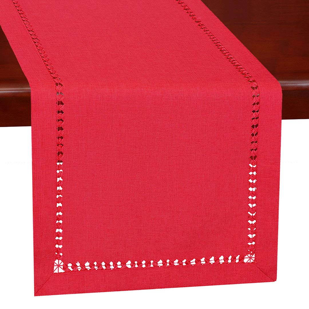 Best red stripe table runner