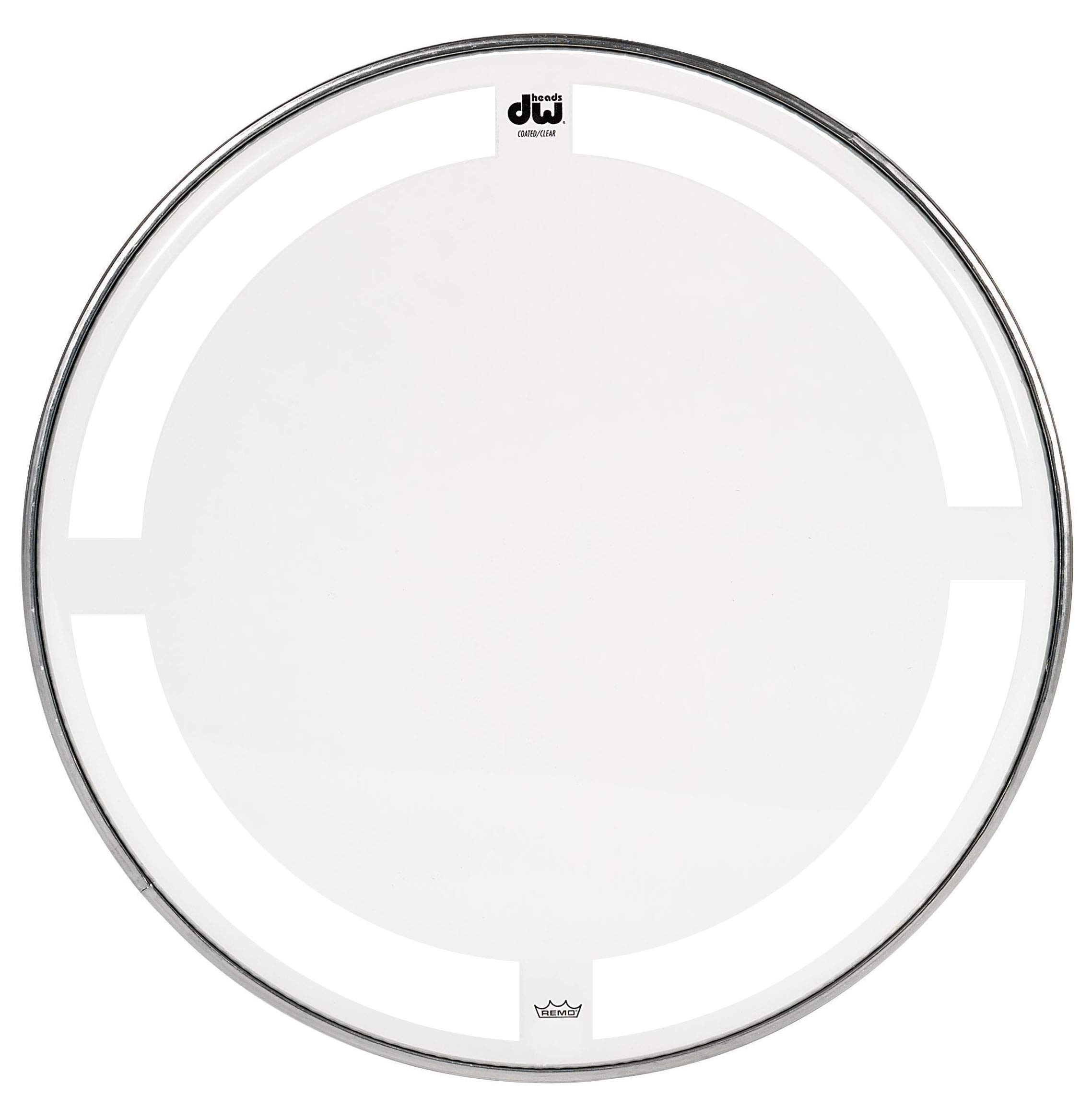 Drum Workshop Coated Clear Drum Head, 8" (20.32 cm) — image 1