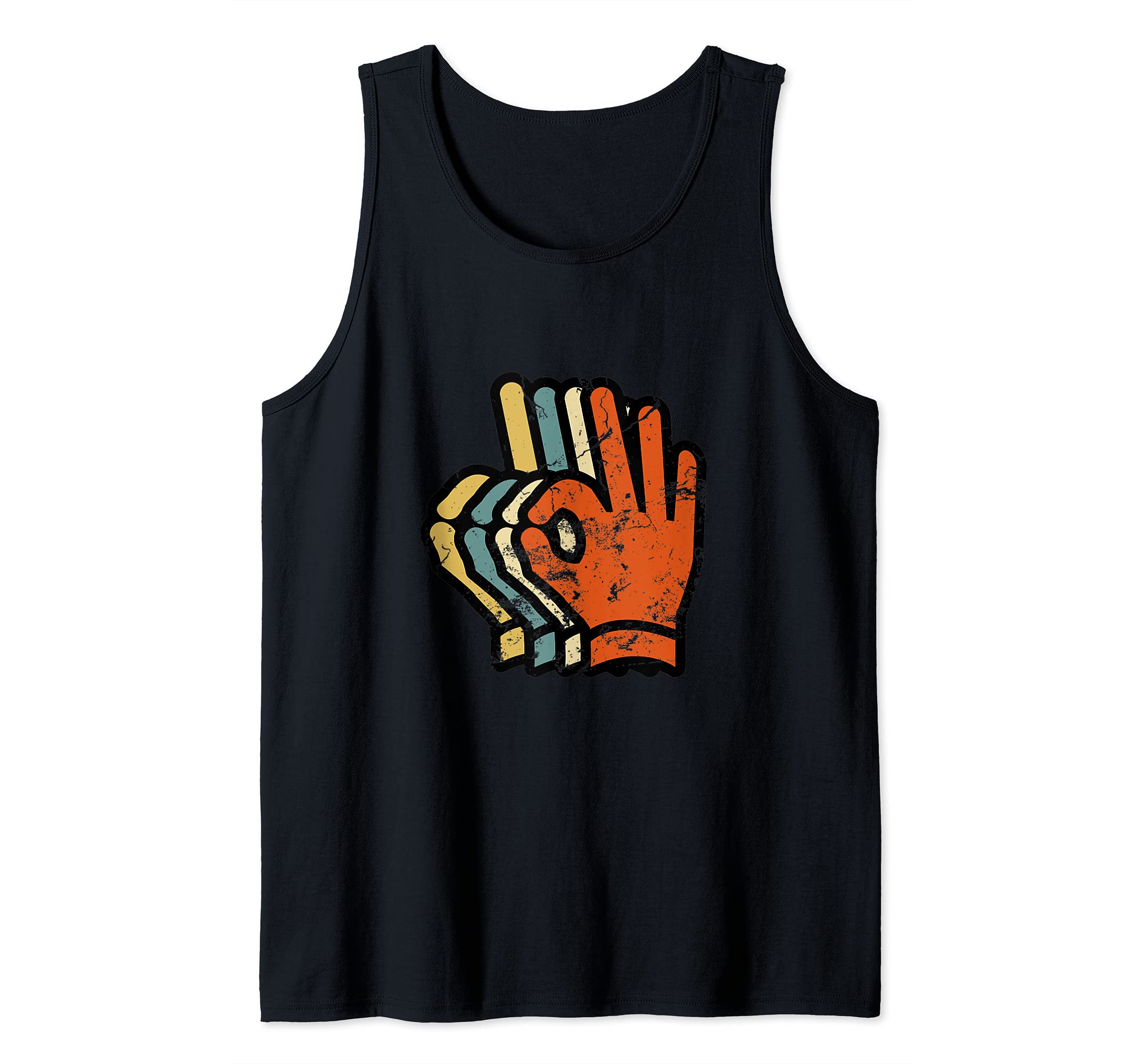 Scuba Apnea Diver Underwater Diving Dive Freediving Men Tank Top