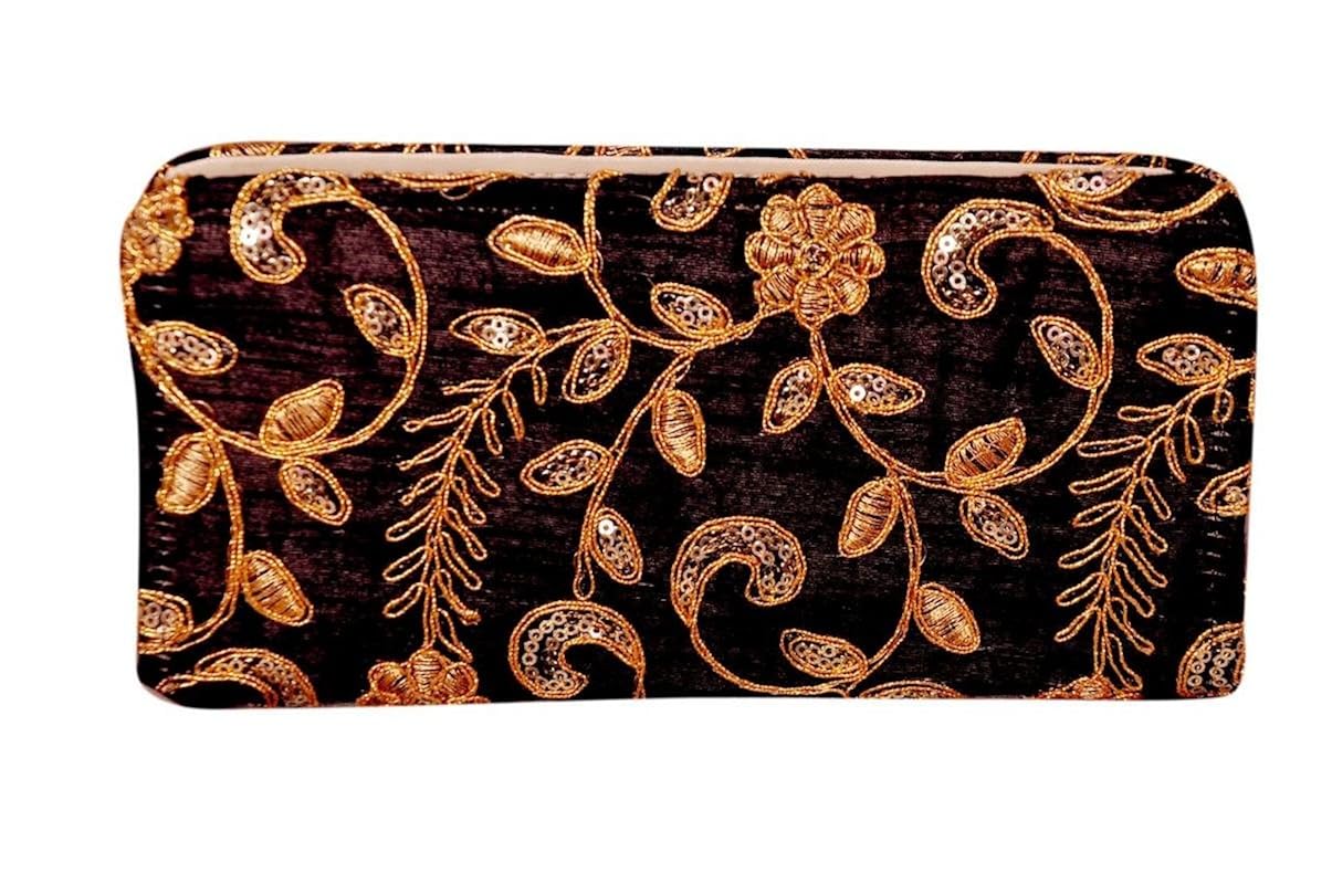 gaurapakhi rajasthani collection and ethnic multicolor embroiderd cotton handmade handbag for women's/girls