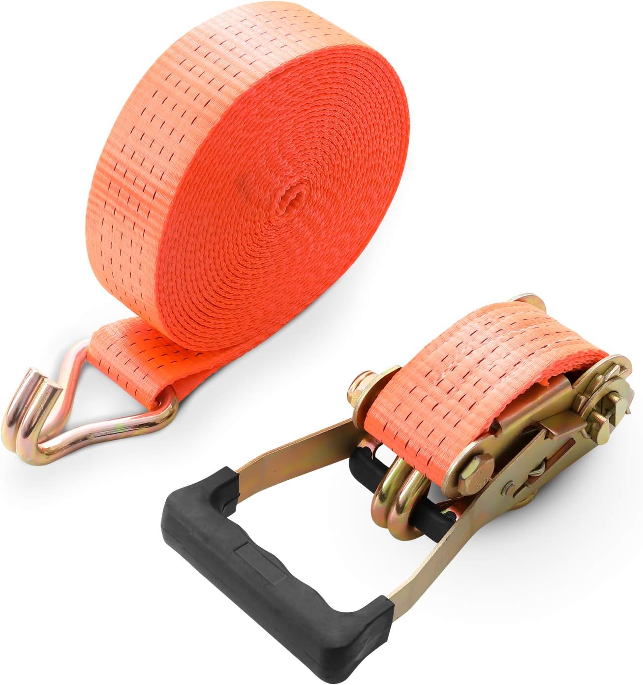 KvSrr Heavy Duty Ratchet Straps Tie Down 8.2M 5Cm Lashing Strap