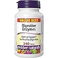 Webber Naturals Digestive Enzymes, 240 Tablets, Digestive Support, Vegan
