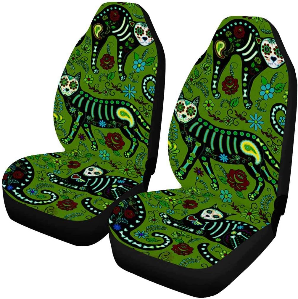 Best dia de los muertos car seat covers