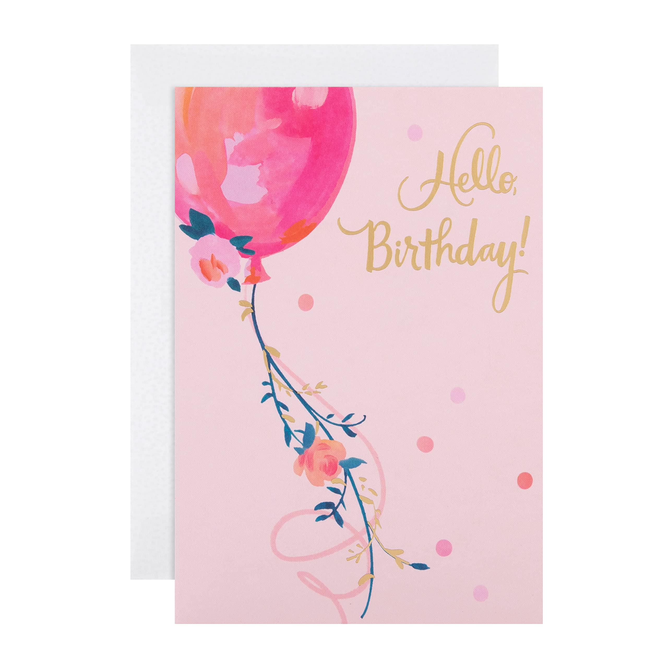 Hallmark General Birthday Card - Contemporary 'good mail' Design