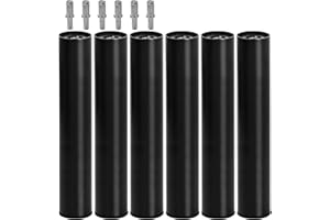 Skuehod 14 inch Metal Bed Legs Replacement for Adjustable Bed Base Frame, Different Threading, Set of 6