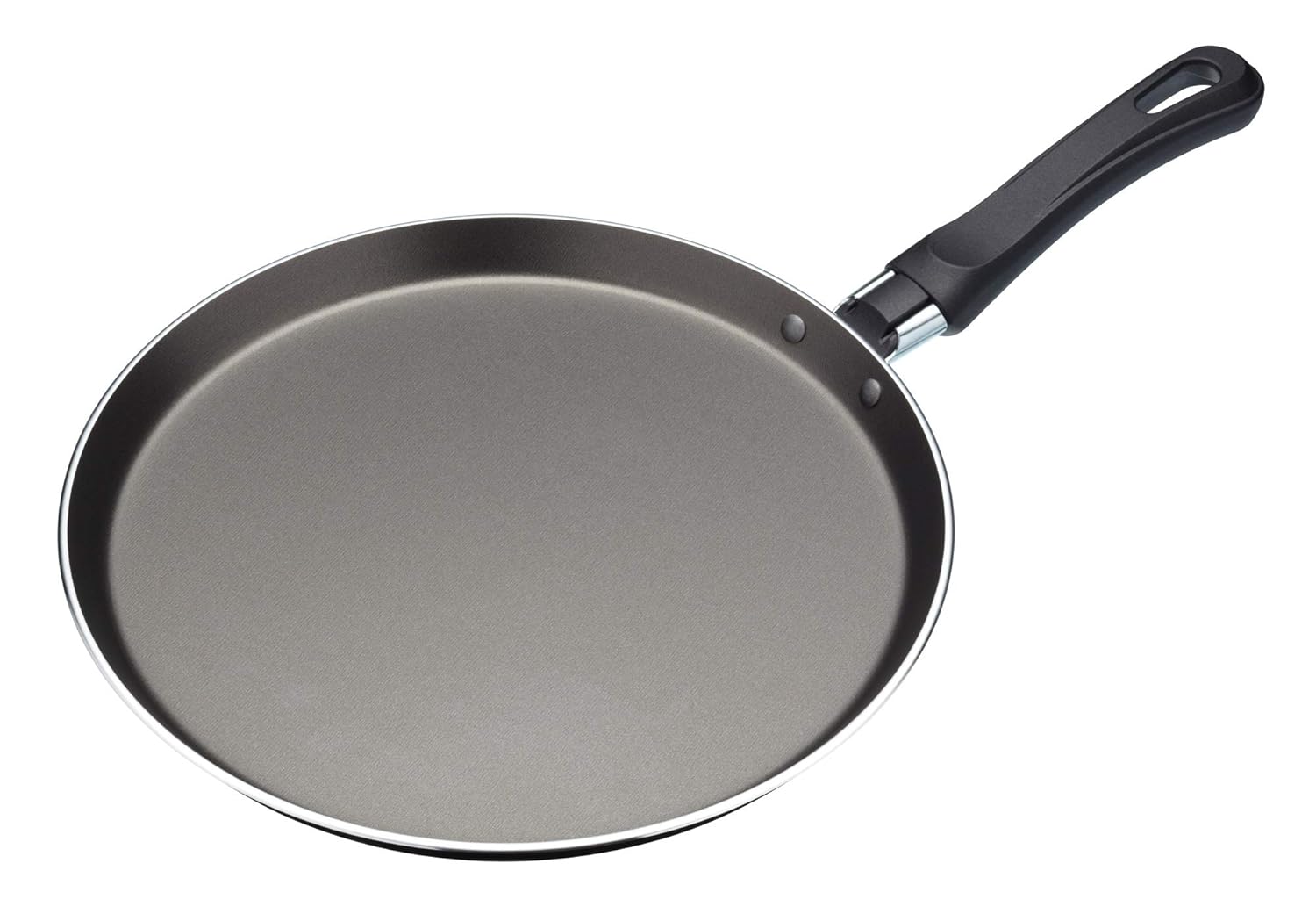KitchenCraft Aluminium NonStick Pancake Pan with Printed Recipe on