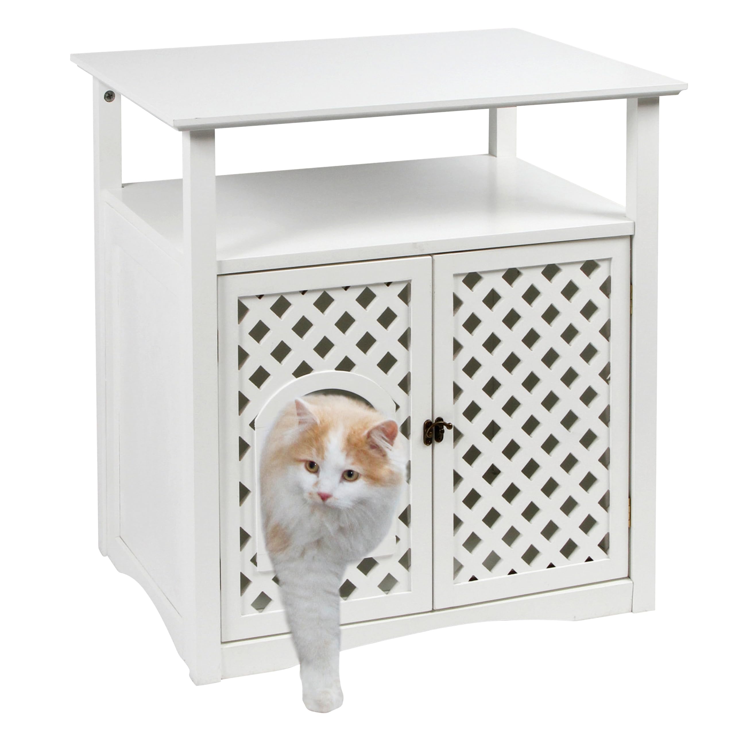 Kerbl Helena Cat Unit, White, 64 x 46 x 65 cm