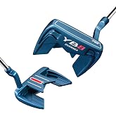 PGM YB8 34" Right-Handed Mallet Golf Putter with Alignment Aid | Milled face and low center of gravity deliver consistent roll, improved accuracy, and better distance control on every putt.