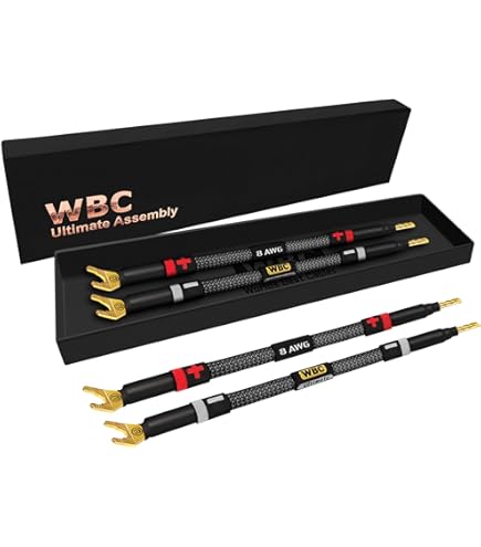 Amazon.com: AudioQuest SET/4 SILVER BIWIRE JUMPERS : Electronics