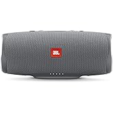 JBL Charge 4 Portable Waterproof Wireless Bluetooth Speaker - Grey (Renewed)