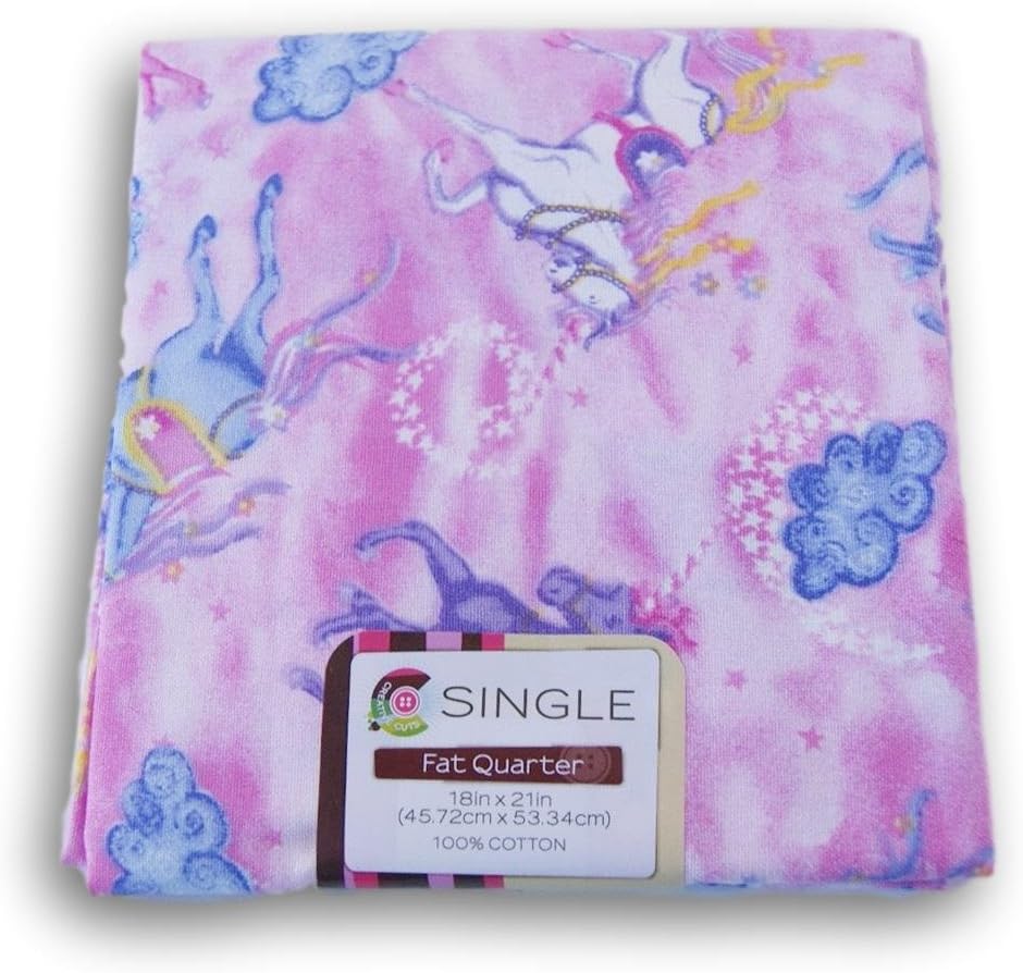 Creative Cuts Fat Quarters - Pink Unicorn