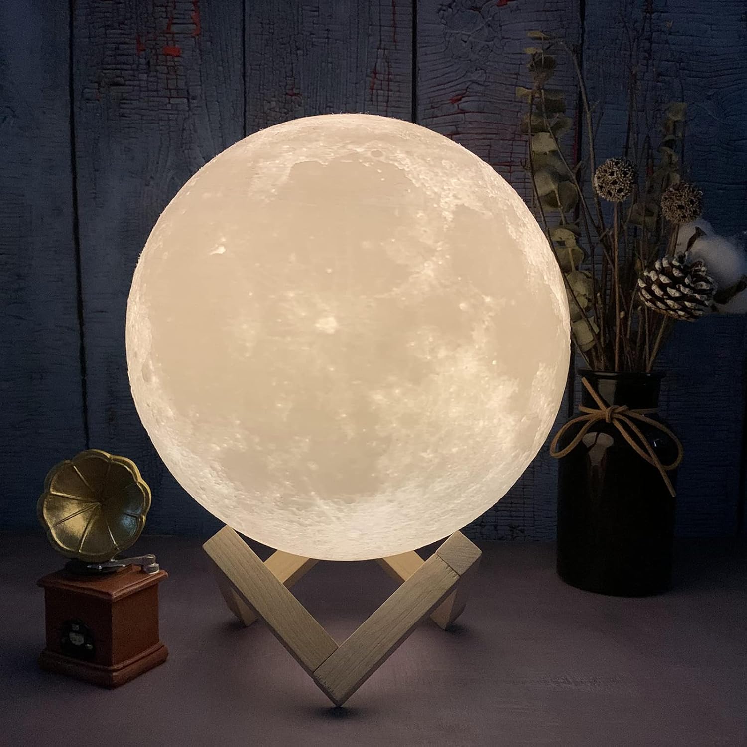 Buy Moon Night Light Moon Light Moon Lamp 4.8inch 16Colors Moon Lamp