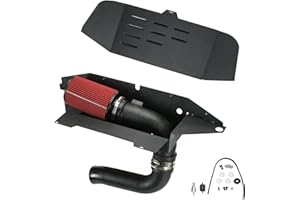 PTNHZ Cold Air Intake Kit w/Filter & Heat Shield Compatible With BMW 2012-2016 228i 320i 328i 420i 428i F22 F30 F32